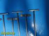 V. MUELLER 10X  BD SU2975 Weisenbach Instruments Sterile Forceps Holders