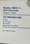 MEDLINE MDSM611905 (Case of 1000) MEDGel ECG Electrode Stress, Foam