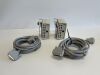 NICOLET Lot of 2 IES-D9 Switching Unit w/Cables (#PP9) IES-D9 Switching Unit