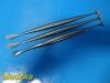 UNBRANDED Symmetry Surgical SSI Ultra 72-2520 Hurd Elevator/Retractor, DBL End