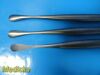 UNBRANDED Symmetry Surgical SSI Ultra 72-2520 Hurd Elevator/Retractor, DBL End