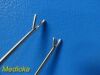 JARIT Lot of 2  380-153 Ambler 30-878 Hartman Alligator Ear Forceps