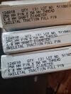 RICHARDS 124810 LOT OF 3  BOXES SMITH AND NEPHEW SKELETAL TRACTION FULL PIN