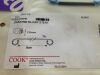 COOK G22163 Zimmon Biliary Stent 2.8mm, 7Fr, 5cm (X)