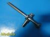 KARL STORZ 26020 AS Cannula, Trumpet Valve, One Stopcock, 7