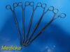 JARIT Lot of 5  475-470 Randell Kidney  Stone Forceps, 1/4 Curve, 9-1/4"