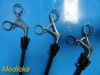 V. MUELLER 3X  VM46-6593-45 10mm Laparoscopic Anvil Graspers ~ Laparoscope
