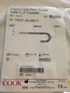 COOK G00471 Fixed Core Wire Guide, Safe-T-J Curved, 260cm, .025", 3mm (X)