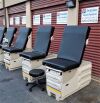 MIDMARK Ritter  Exam Table Model 604 w New Graphite Upholstery Exam Table