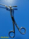 PILLING Surgical Micro Laryngeal Grasping Forceps; Serrated 24Ã‚Â¼