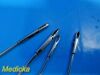 PILLING Lot of 4  Surgical Assorted ENT Micro-Laryngeal Grasping Forceps
