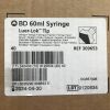 BD 309653 Syringe Luer-Lok Tip, 50mL (40/Box)