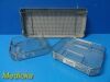 STRYKER Lot of 3  Instruments Sterilization Trays / Instrument Container