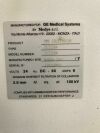 GE 2133284 collimator Portable X-Ray