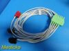 DRAEGER Medical MS16546 ECG 5 Lead Single-Pin, AHA 1M, OEM Leads