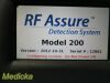 RF SURGICAL SYSTEMS RF Surgical 200E RF Assure Detection Console Ref 01-0030