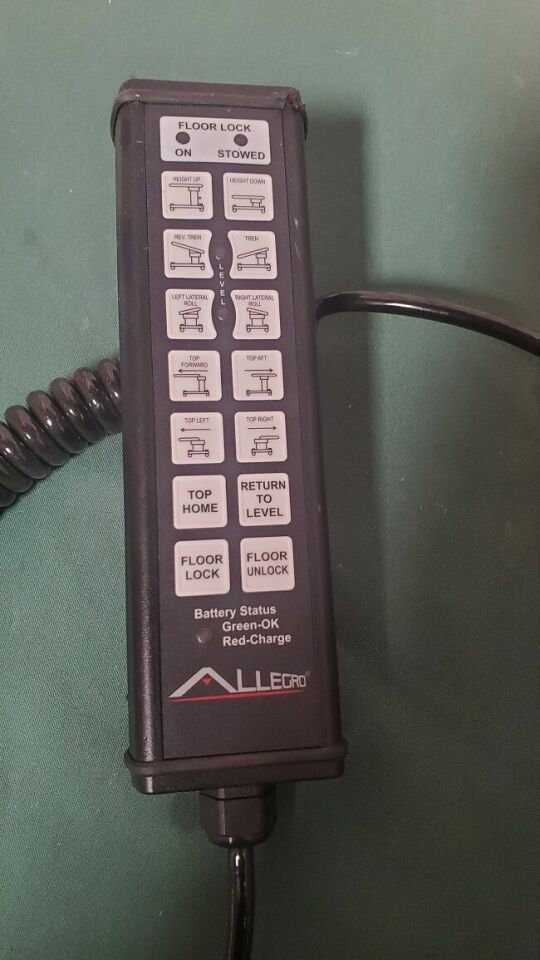 ALLEGRO 6800 Hand Remote Control