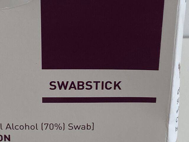 PDI Lot of 50 Swabstick S40750  Exp. 2022-01  (K29) S40750 Swabstick