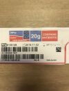 DEPUY 5450-32-500 Fast Set Antibiotic Bone Cement, 20G, 1 x 9.19G (X)