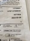 ANGIO DYNAMICS Lot of 2 AngioDynamics Accu-Vu Pigtail 13709803 Exp. 2023-02  (M46) 13709803