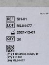 MERIT MEDICAL Box of 20 Twenty Scout SH-01  Exp. 2021-12  (M35) SH-01