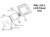 HITACHI PNL-132-1 LCD touch panel Ultrasound General