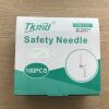 ANHUI TIANKANG MEDICAL TSKN-010 TKMD Safety Needle, 21G x 1/2in (100/Box)