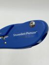 SNOWDEN-PENCER 90-7808 Snowden-Pencer Diamond-Jaw Curved Left Rotating Needle Holder, 36cm In-Line Handle