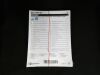 GE 2009828-061 Paper -  Chart 8.5x11 Red Grid, Interpretation, per pack of 150 sheets
MAC 5000, 5500, 5500HD Bedside Monitor