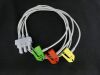 GE 408028-002 3 LEAD GRABBER SET
 Bedside Monitor