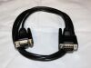 GE C-DB9M/DB9F-6 6ft TNET/DEV DB9 TO DB9 CABLE ASSEMBLY, 9-Pin, Interface Cable between TramRac and Solar Bedside Monitor