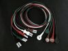 GE 700-0007-08 5 Lead 2ft Snap ECG Leadwire Set, Spacelabs Bedside Monitor