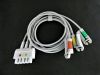 GE 164L0028 VIVID E9, VIVID E95 AND VIVID 7 3 LEAD ECG CABLE Bedside Monitor