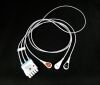 GE LQ3-90S0N ECG Leadwire, 3 Leads AHA Multi-Link Style 35in Snap, Dash Bedside Monitor