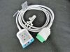GE TQ-25860 3/5 lead, AHA, multi-link ECG trunk cable, 8 ft. Bedside Monitor