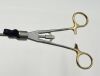 ELMED 52515-45 Laparoscopic Needle Holder, Straight, 8mm TC Tip, 45cm Shaft