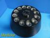 KOMPspin KA-23 High Speed Centrifuge Rotor W/ Lids & Inserts; 12 Slots