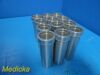 KOMPspin KA-23 High Speed Centrifuge Rotor W/ Lids & Inserts; 12 Slots