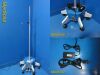 Omnimed 741314 Power Lifter Irrigation Stand / Cysto I/V Pole Lift Assist