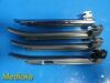 SUNMED Standard Miller & Mac Laryngoscope Blades W/ Slim & Short Handle~ Laryngoscope