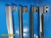 SUNMED Standard Miller & Mac Laryngoscope Blades W/ Slim & Short Handle~ Laryngoscope