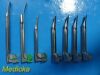 GE 13 x SUNMED Greenline Series Fiber Optic MIL/MAC Laryngoscope Blades