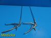 2X W.C Moore Surgical Instruments WA  Cervical Biopsy Punch Forcep