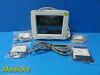 PHILIPS M8002A Intellivue MP30,W/ M3001A Module & Patient Leads ~ Monitor