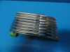 GCX CORPORATION 8 x GE Greenline WA Miller # 4 Fiber-Optic Laryngoscope Blades OEM #68064