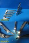 DRAEGER Sumed Miller, Mac & Wis Standard Laryngoscope Blades W/ Handles
