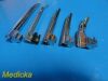 DRAEGER Sumed Miller, Mac & Wis Standard Laryngoscope Blades W/ Handles