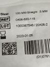 STRYKER  Radiofrequency (RF) Cannula 0406-620-115 Exp. 2023-01  (C6) 0406-620-115 Radiofrequency (RF)  Cannula