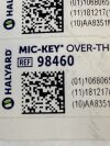 HALYARD Lot of 9 Mic-Key Over-The-Wire Stoma 98460 Exp. 2020-12  (A2) 98460 Mic-Key Over-The wire Stoma