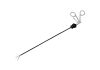 JARIT ( B625-109LL ) Roto-Lok Retraction Grasping  Forceps, Locking Lever, Insulated, 5mm x 383mm